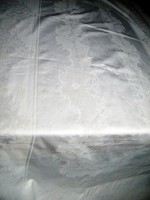 270 x 120 cm fehér damaszt abrosz