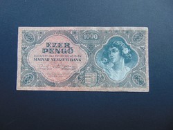 1000 pengő 1945 bélyeg nélkül