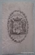 Gindl Gáspár - pálos könyvtár ex libris 1773.