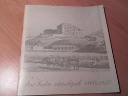 ILYENNEK MÁR SOHASEM LÁTHATJA  - könyv  - Mattyasovszky Péter  Pest-budai városképek 1800-1870