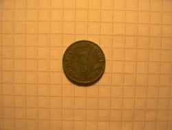 Horogkeresztes érme 1 Pfennig 1942 "A"! 