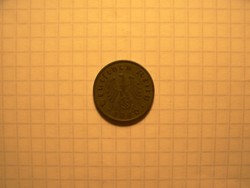 Horogkeresztes érme 10 Pfennig 1940 "A" 