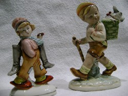 Beautiful antique German graffiti porcelain ..