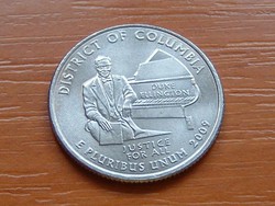 USA 25 CENT 1/4 DOLLÁR QUARTER 2009 D,  D. OF COLUMBIA  S+V