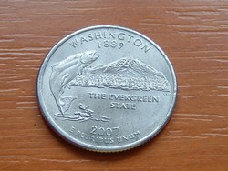 USA 25 CENT 1/4 DOLLÁR QUARTER 2007 P, WASHINGTON   S+V