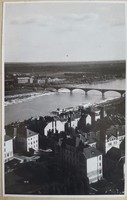 Szegedi fénykép a Fogadalmi Templomból, Klinikák, Vasúti híd, Kendergyár, Csonakházak  keretezve 