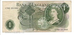 1 pound, font 1970-77 Anglia Signo J.B. Page