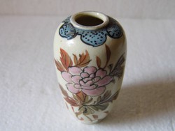 Antik fajansz mini váza (Zsolnay?