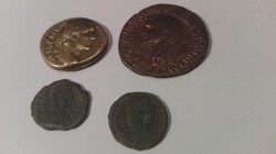 Római pénzek, gyűjteményből