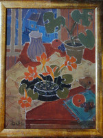 Eredeti Laky Ida(1921-1915) festmény!