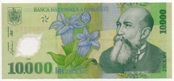 Románia 10000 román Leu, 2000, polimer
