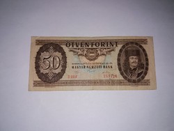 50 Forint 1975-ös, szép   bankjegy  !