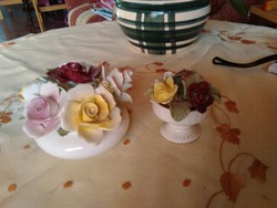 Royal Doulton porcelán rózsás nippek