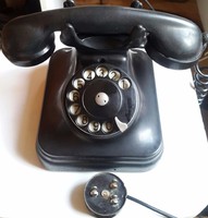 Telefon CB35 bakelitházas, asztali,közponuti telepes (CB ),83 éves konstrukció,Standard  Vill. Rt.