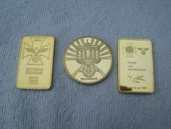 Német náci ss birodalmi érme gyűjtői  darabok 