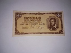 Egymillió Milpengő  1946-os ,   szép bankjegy !