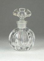 0Q071 Antik kisméretű madaras parfümös üvegcse