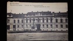 Erdély Karánsebes Vagyonközség épülete 1916.