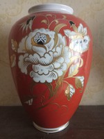 Schau bach kunst flawless rosy German porcelain vase