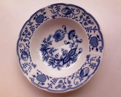 Csehszlovák Hagymamintás porcelán tányér