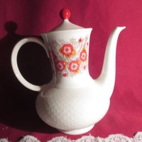  GY1 Anyagában mintás  Bavaria Seltmann kávés teás kanna kancsó 21 cm