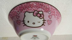 Retro "Hello Kitty" gyerek mélytányér 