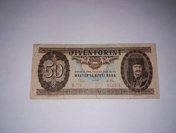 50 Forint 1969-es,  bankjegy ritka  !