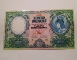 1000 Pengő  1927-es  ,másolat , replica ,laminált !