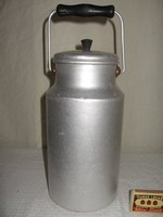 Régi alumínium tejeskanna 2 liter
