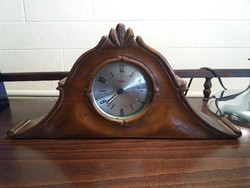 Antik faragott kandalló óra,óratok