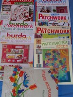 Patchwork újságok,könyv