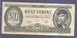 20 Forint 1962