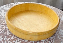 Retro bamboo centerpiece with fruit bowl. / Diameter: 53 cm /