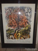 Chagall at Pace,  kiállítási plakát