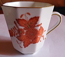 Herendi (AP Orange) kávés csésze ,hibátlan