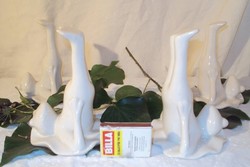  Porcelán - NAGY -  Német porcelán béka 14 x 10 x 9 cm - hibátlan