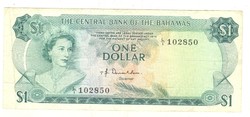 1 dollár 1974 Bahama szigetek