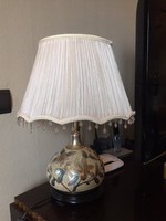 Kézi tűzzománc art deco asztali lámpa