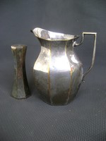 Silver p. skandináv só és tejszínes antik darabok nagyobb méretűek
