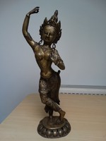 Hatalmas Ázsiai bronz Istennő , 52 cm !