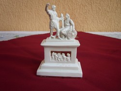 Antik Orosz Dulevó porcelán Emlékmű