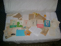 Régi receptgyűjtemény hagyatékból - receptes füzetkék, kivágások, kézzel írottak