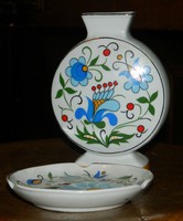 Lengyel LUBIANA asztalközép : hamutál + váza