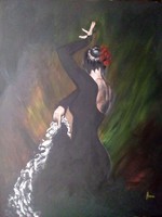The dancer c. Painting