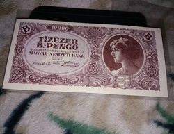 Tizezer B.-Pengő  1946-os eredeti Hajtatlan UNC  bankjegy !! 