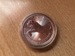 2016 Kanada ezüst párduc 31,1 gramm 0,999