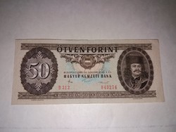 50 Forintos bankjegy  1986-os , szép állapotban !