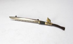 Ezüst kard bross,1833!