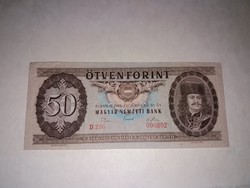 Ritka  1969-es 50 Forint , szép tartású ropogós  bankjegy  !