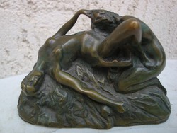 Erotikus bronszobor  - J.M. Lambeaux után